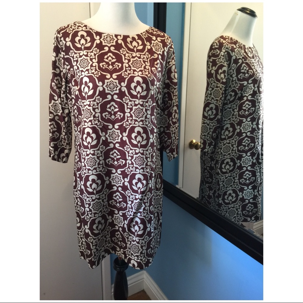 VELVET Silk Shift Dress👠